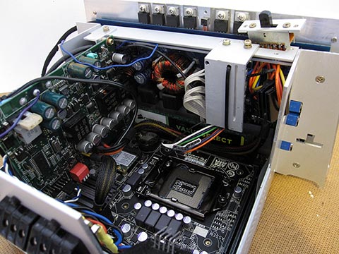 Дополнительная плата Audio усилителя Crunch GTO 4120. Car-PC для Mercedes E Class, W 211, Audio 20.