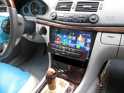 Car-PC for Mercedes E Class, W 211