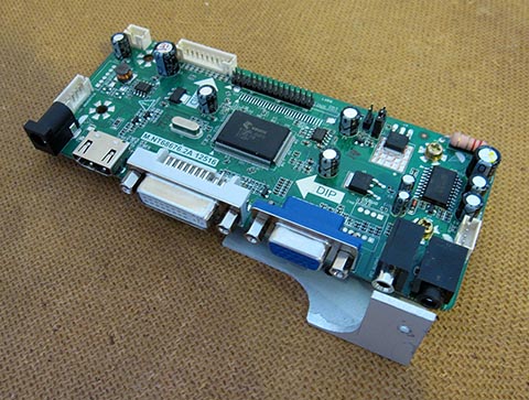 Car-PC для Mercedes E Class, W 211, Audio 20. Плата контроллера.