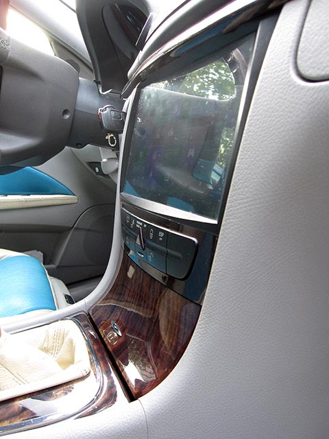 Кинематика. Задвинутый ящичек. Car-PC для Mercedes E Class, W 211, Audio 20.