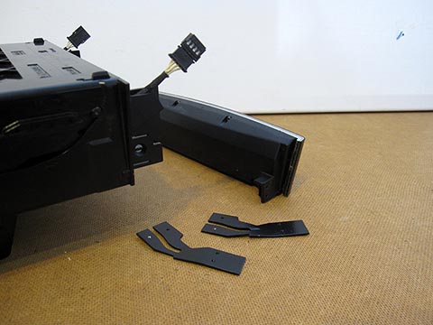 Кинематика. Изменение крепления ящичка. Car-PC для Mercedes E Class, W 211, Audio 20.