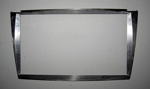 Центральная консоль. Рамка. Car-PC для Mercedes E Class, W 211, Audio 20.