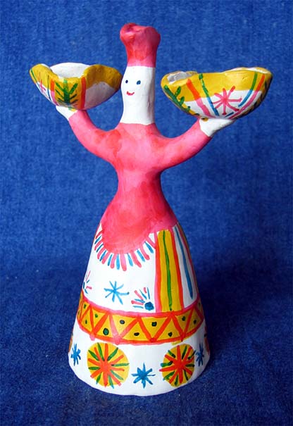 Folk art, Filimonovo toy, Barynja