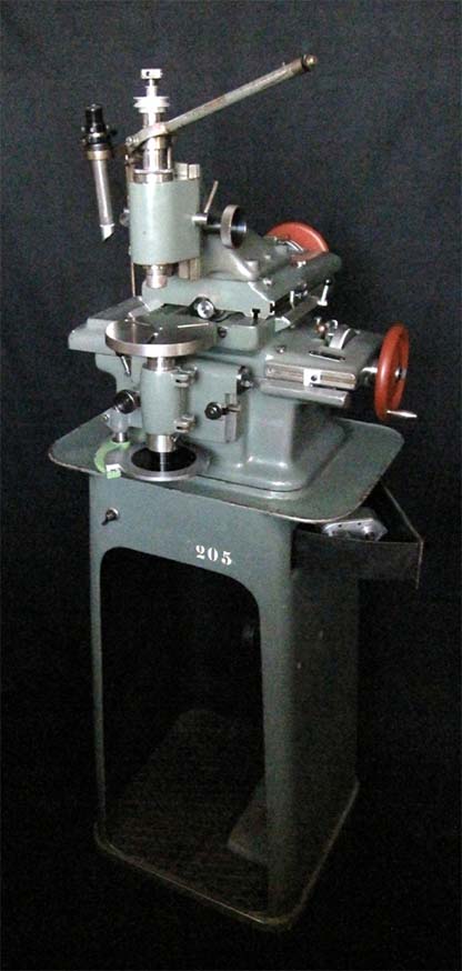 Coordinate Drilling (Jig Borer) Machine Henri Hauser Typ M1, overall view