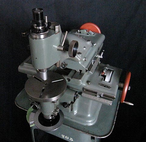 Линейно-сверлильный станок Henri Hauser, тип M1, стабильный круглый вращающийся столик для точных сверлильных работ.