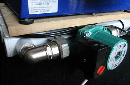Induction casting machine MC15, vacuum pump